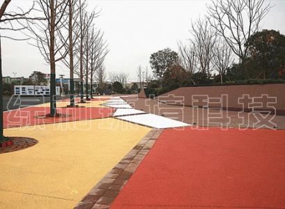 生態彩色透水混凝土